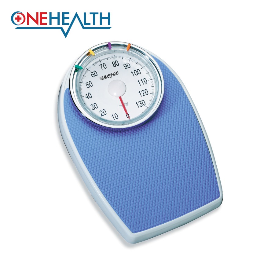 ONEHEALTH Timbangan Badan Oval DT 602 l Timbangan Berat Badan Onehealth DT602 Oval