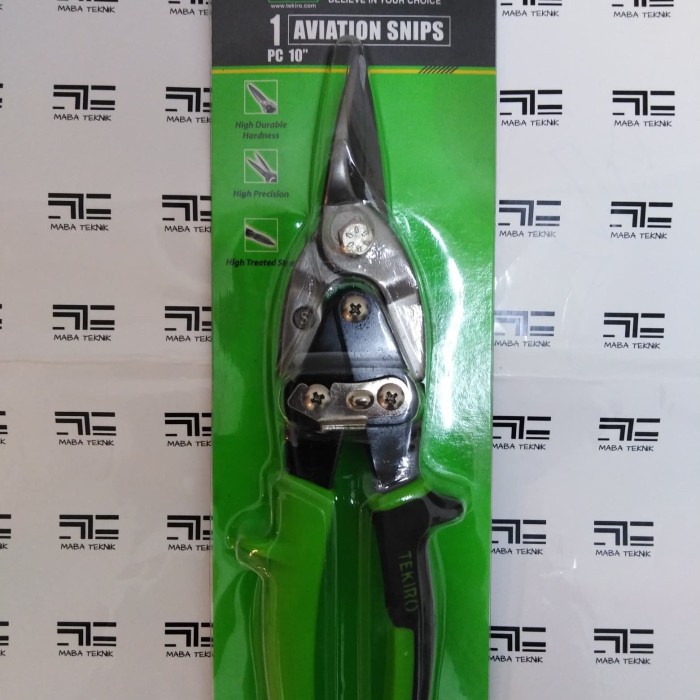 gunting baja ringan / gunting seng tekiro 10inc tipe lurus