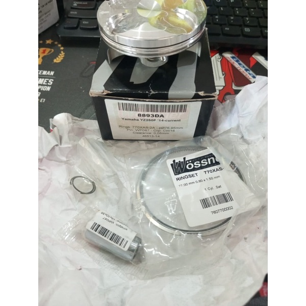 Piston Kit Yamaha yz250f wr250f yz250fx Wossner