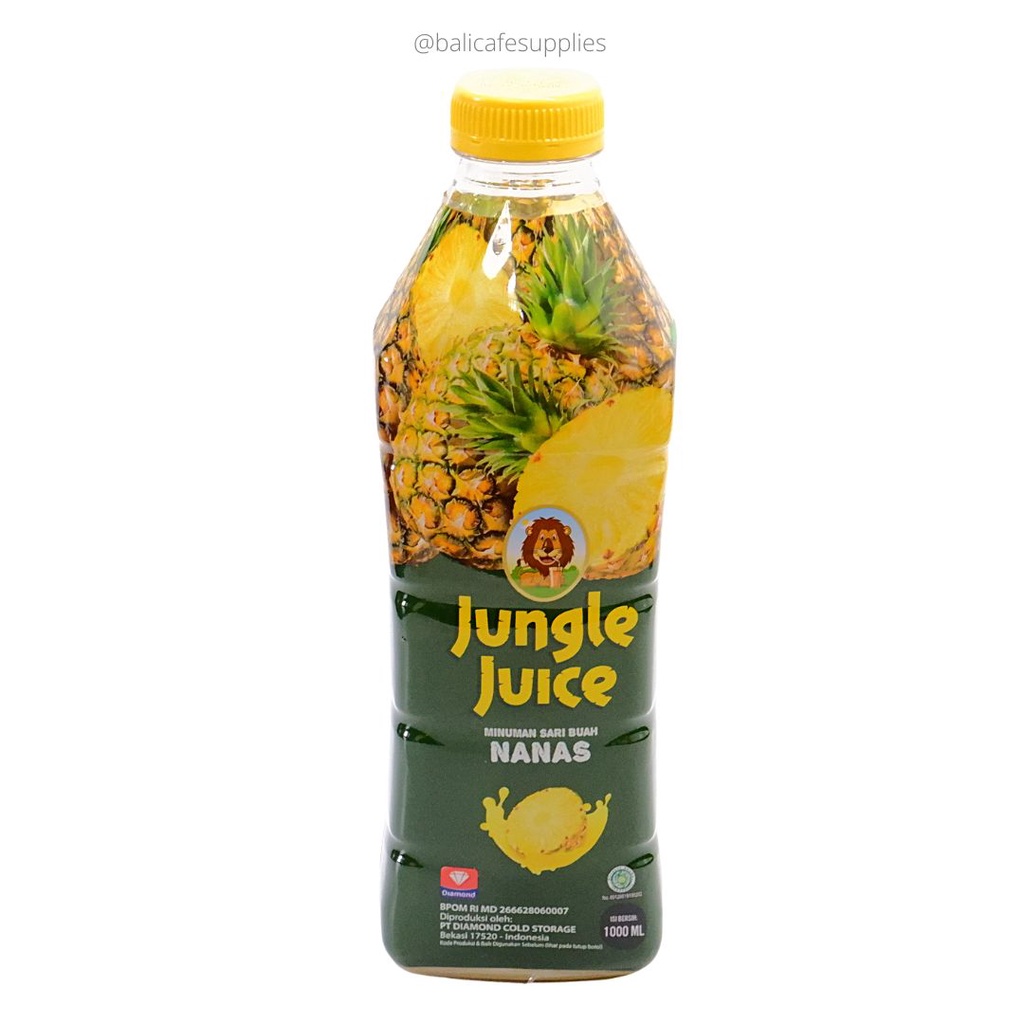 

Jungle Juice Pineapple Drink-minuman jus sari buah nanas 1000ml