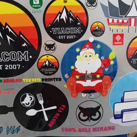 SABLON SETRIKA, SABLON GOSOK, SABLON DTF SIAP PRESS [UKURAN A5 (LOGO), A4, A3]