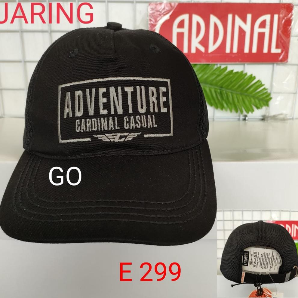 IDN.18Oc22ᴵ ‣ gof CC CARDINAL TOPI CASUAL 100% Original Topi CardinalSuper Keren