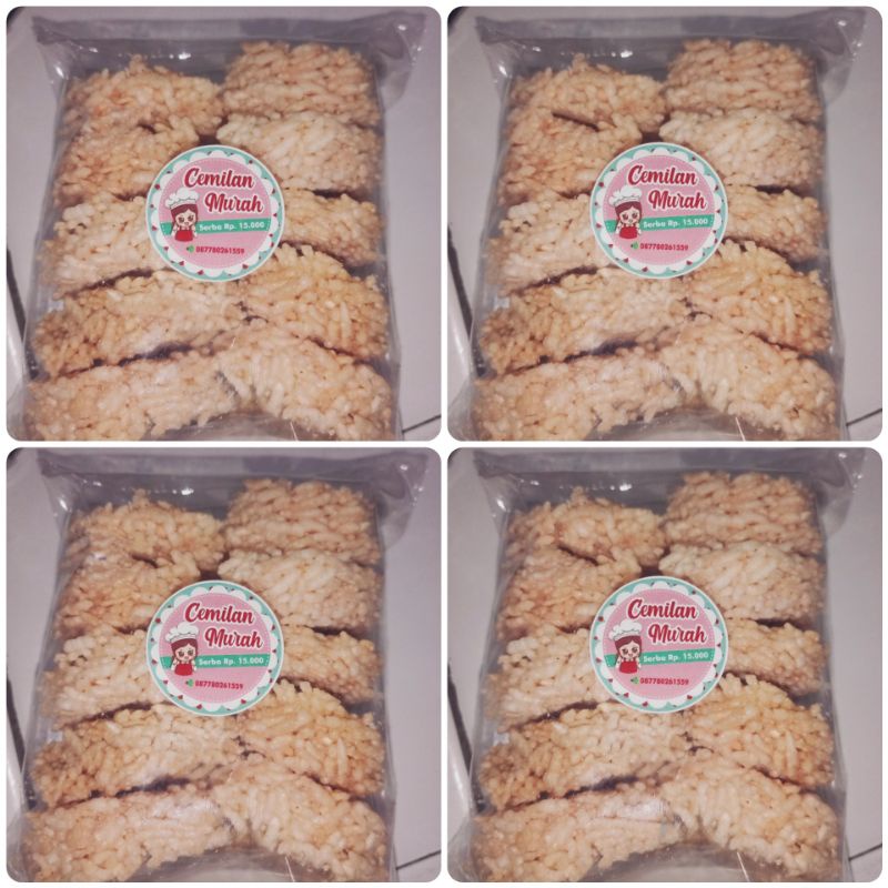 

RENGGINANG TERASI MATANG isi 10 pcs rengginang krupuk