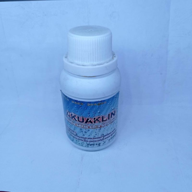 AkuaKlin, Pembersih Kerak Kaca, Obat Pembersih Aquarium