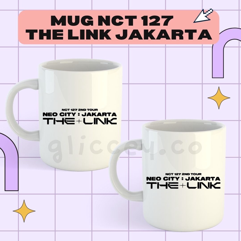 MUG NCT 127 THE LINK IN JAKARTA || MUG KERAMIK THE LINK NCT 127