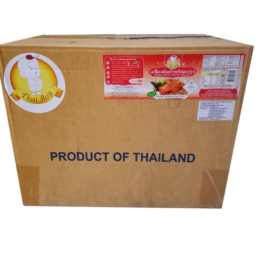 

DISKON BRANDS FESTIVAL TOMYUM PASTE/ PASTA TOM YUM THAI BOY 230g buruan