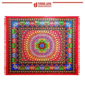 KARPET BULU OSTRICH 241 Karpet Permadani Bulu Empuk 2 x 2.4 M ekspor matras PREMIU jumbo karakter pr