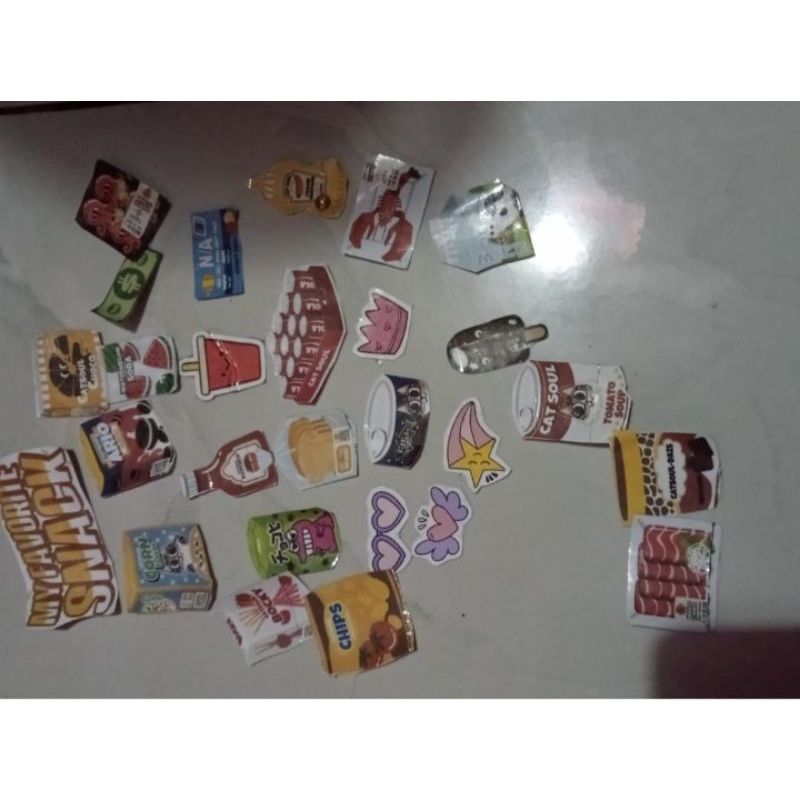 

stiker makanan aesthetic