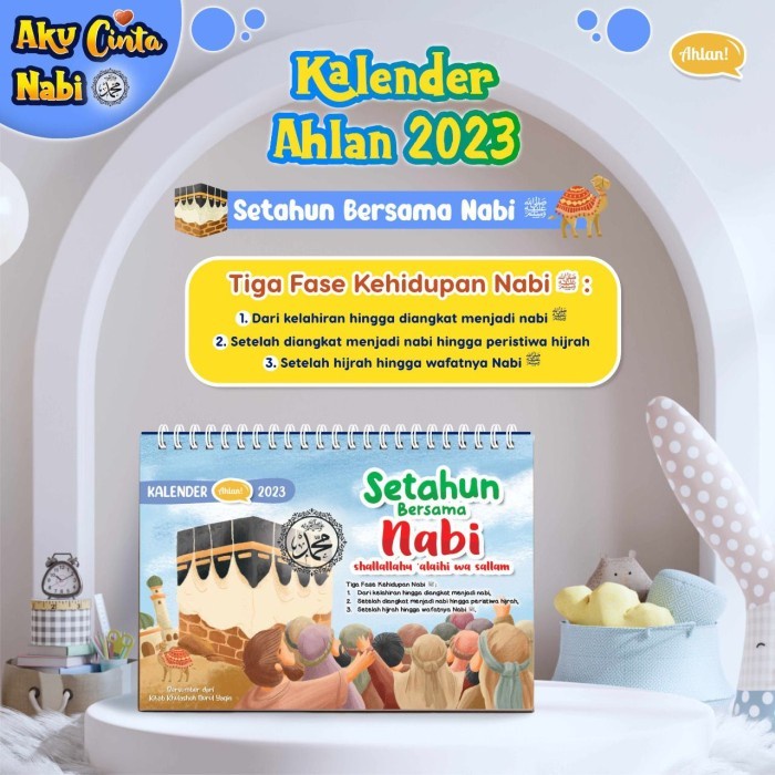 

Kalender Islam Ahlan 2023 Tantang Nabi