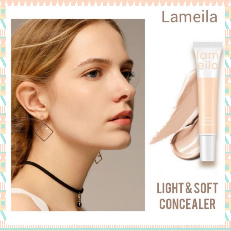 Tube 3075 LAMEILA Original Light And Soft Moisturizing Concealer Foundation Cair Base Make Up Tahan Air