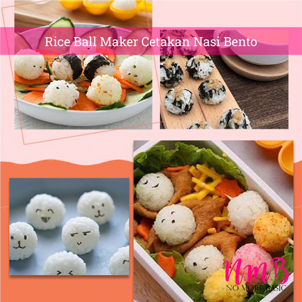 Rice Ball Maker Cetakan Nasi Bento