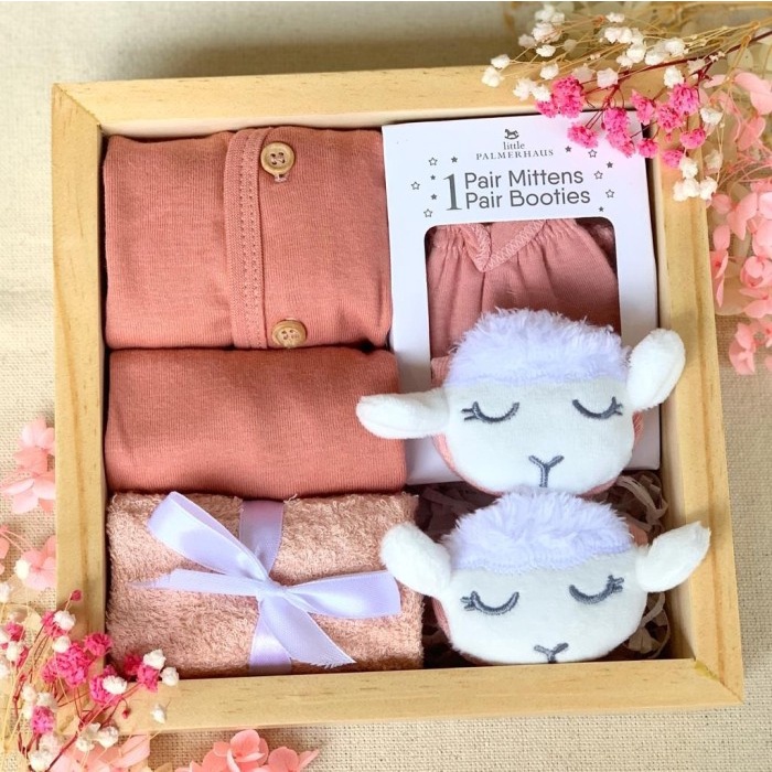 

[COD] Hampers Bayi Hamper Baby Girl Boy Kado Lahiran Laki Laki Perempuan - Rose