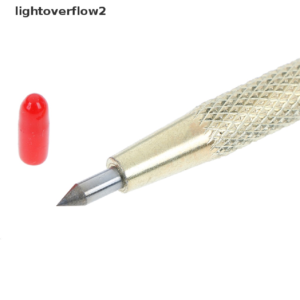 (lightoverflow2) Scriber / scriber / scriber / scriber / scriber Saku Bahan Tungsten steel Untuk metal / Kaca / Keramik (ID)