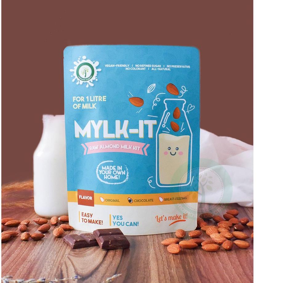 

Trc8p3Od--MYLK-IT CHOCOLATE - RAW ALMOND MILK KIT FOR 1 LITRE OF MILK