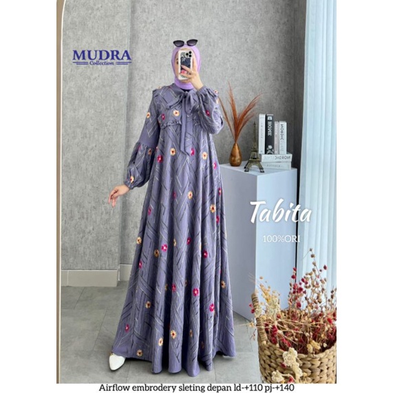 Restock Dress Tabita #2 100% Ori by Mudra