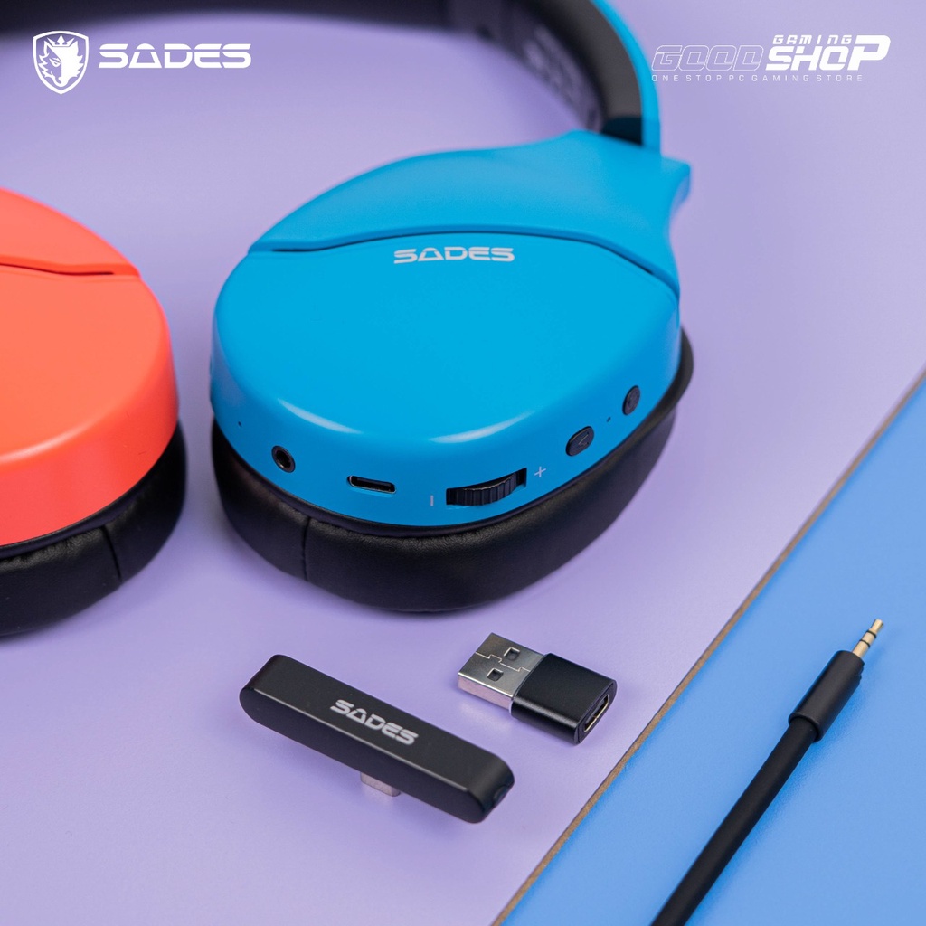 Headset Gaming Multiplatform Sades Partner 3in1 Connection