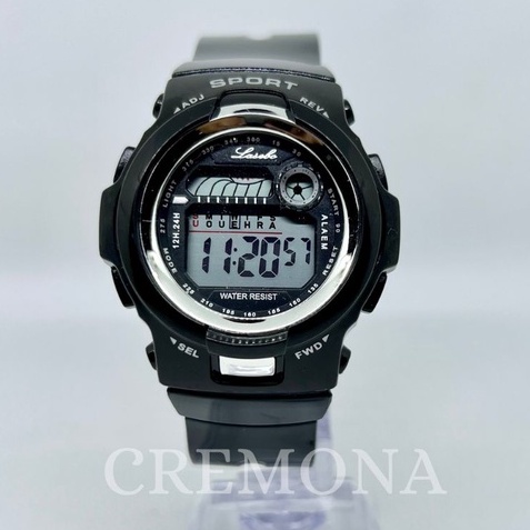 BISA COD! Jam Tangan Cowok Pria Cewek Wanita Bulat Digital Import Murah Mewah Anti Air WATER RESISTANT BONUS BATERAI CADANGAN!