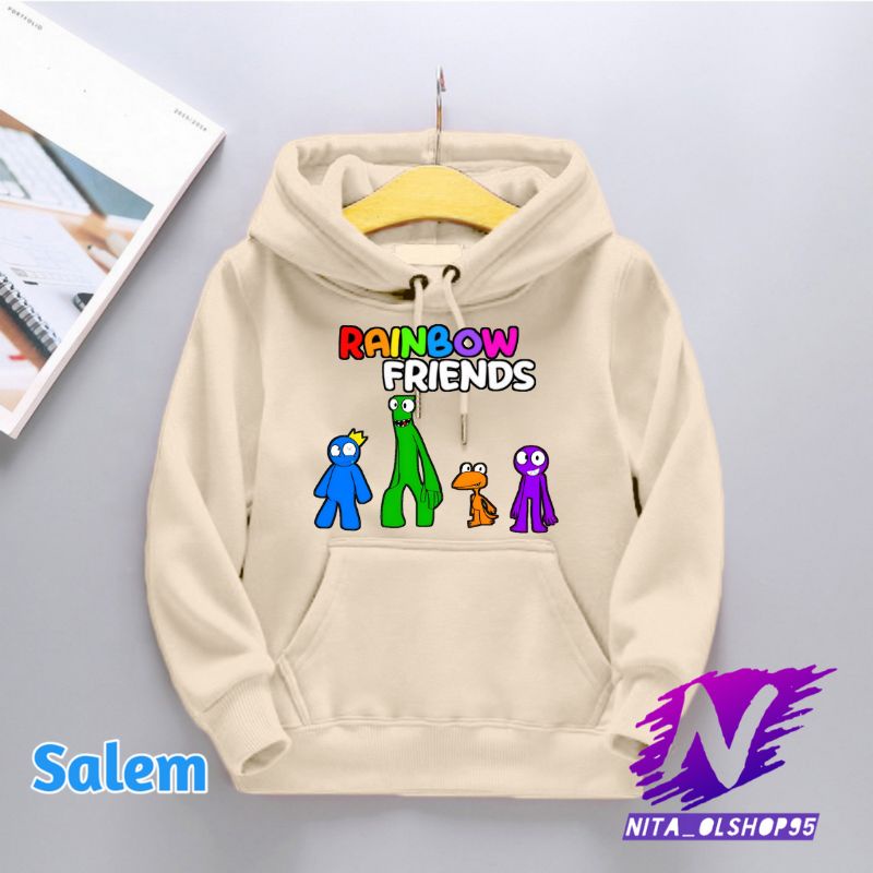 hoodie anak rainbow friends terlaris