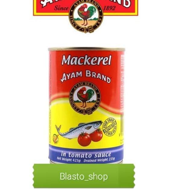 

STAR BRANDS Mackerel ayam brand 425 gram 