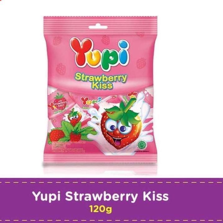 

Id0g0Fu--Yupi Strawberry Kiss 120gr isi 50 Pcs