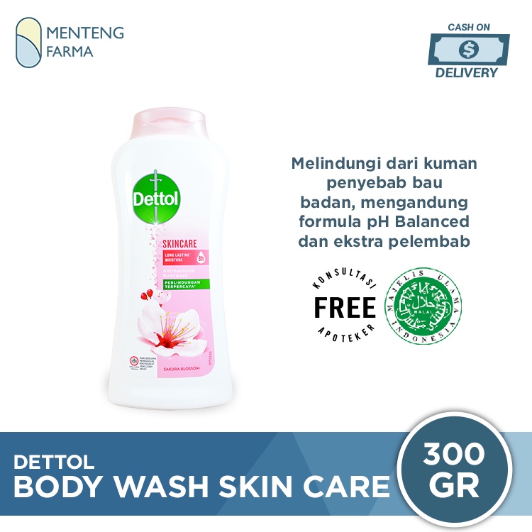 Sabun Mandi Cair Dettol - Skin Care (300 ML)