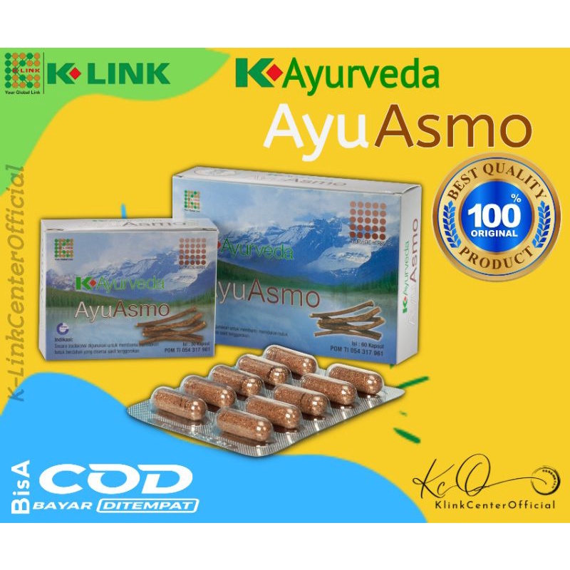 Ayu Asmo.Ayu Asmo K Link.K Ayur Veda.Atasi Sesak Nafas.Batuk.Demam & flu