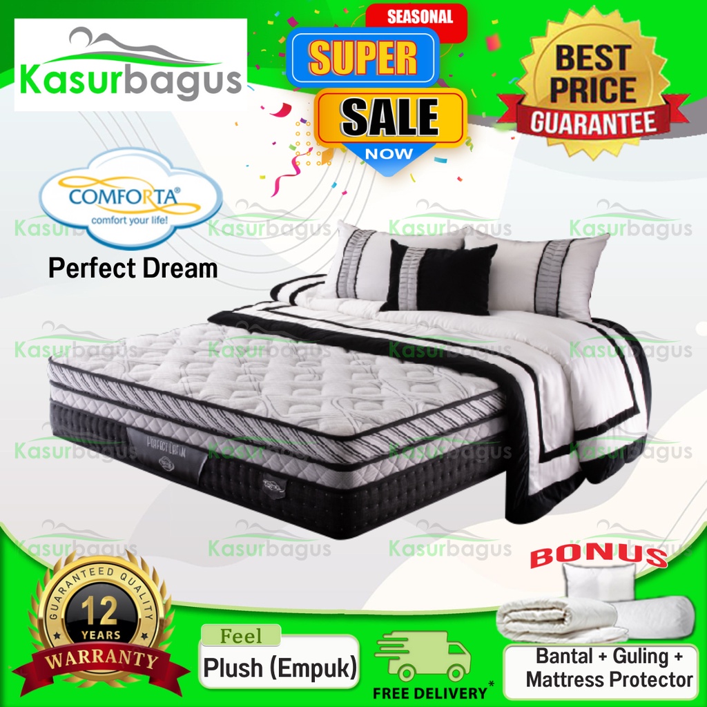 Comforta Kasur Springbed Perfect Dream - Kasur Saja 100x200