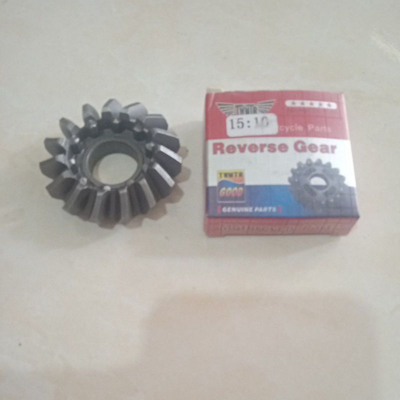 GEAR PINION 15:10 GIGI NANAS GEARBOX-GIRBOK SPAREPART MOTOR RODA TIGA VIAR KAISAR