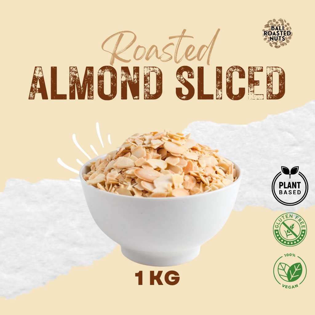 Roasted Almond Sliced 1kg