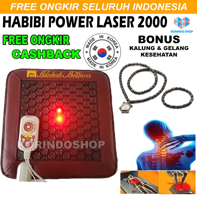 Habibi Power Laser 2000 Matras Terapi - Terapi Batuan dan Laser