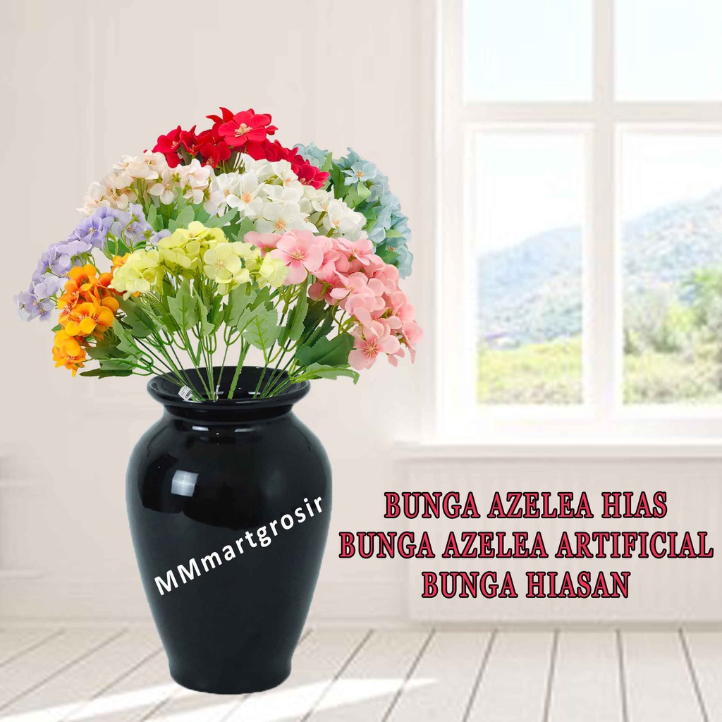 Bunga Azelea / Bunga Hias Cantik / Bunga Artificial / Bunga Hiasan