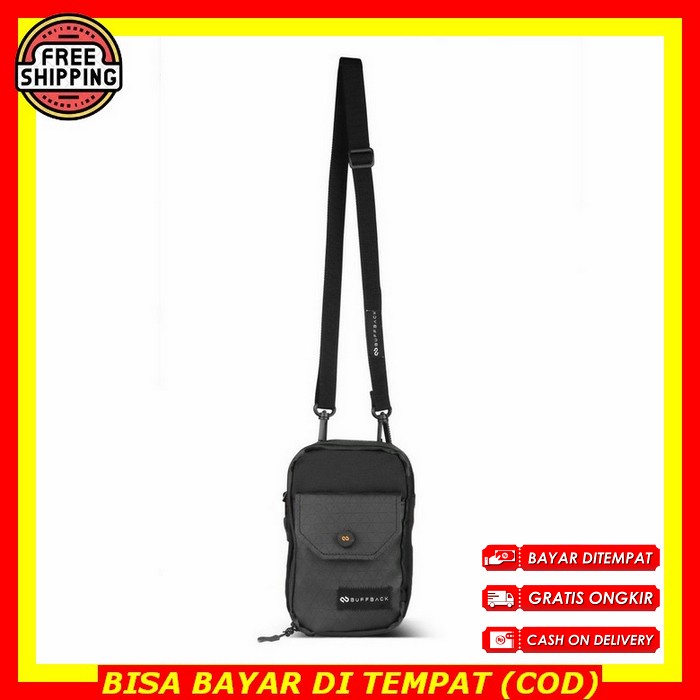 Tas Selempang Pria Slempang Mini Cowok Sling Bag Canvas Original Keren Branded Terbaru Distro Anti A