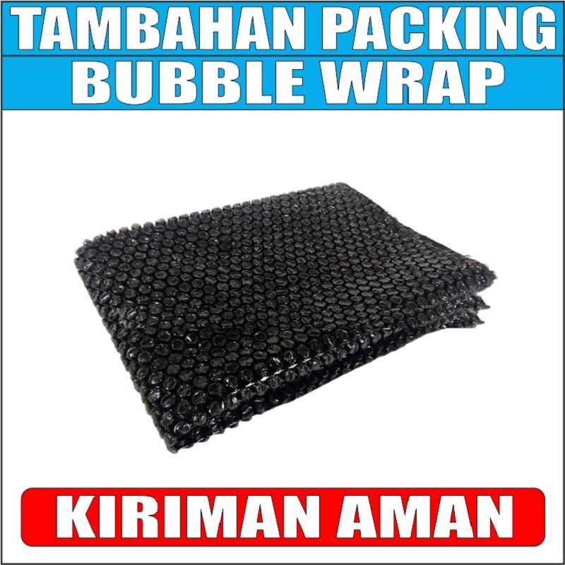 Extra Bubble Wrap dan Kardus Untuk Keamanan Paket