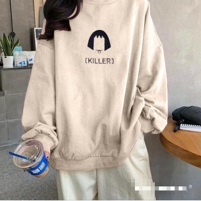 See Here--SWEATER WANITA - KILLER SWEATER OVERSIZE - PAKAIAN WANITA