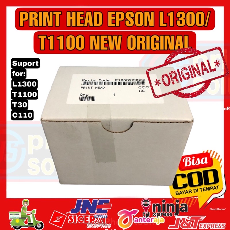 Jual Print Head Epson L1300 T1100 Head Printer L1300 T1100 New Original Shopee Indonesia