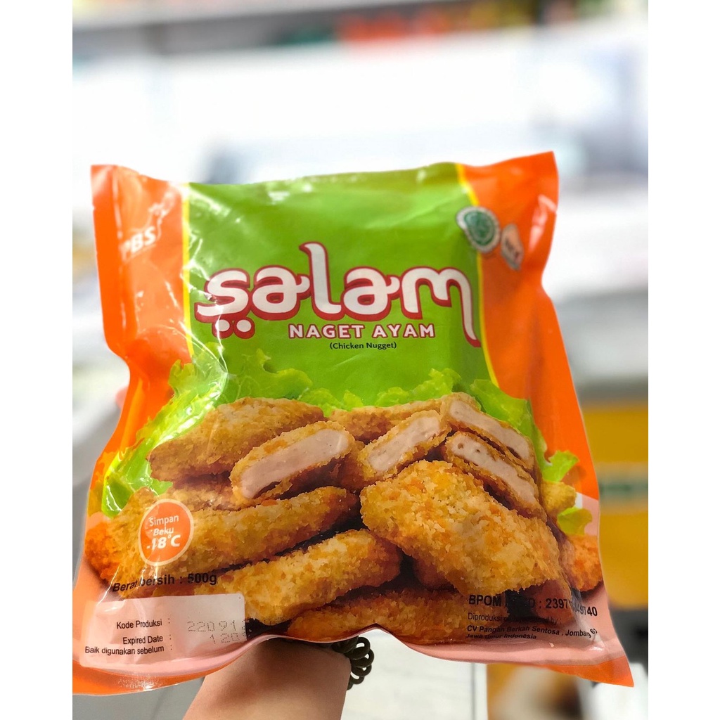

Promo!! Salam Nugget Ayam 500Gr ⁣⁣⁣