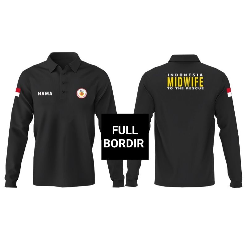 kaos bidan baju bidan seragam bidan kaos kerah bidan seragam kerja bidan baju polo bidan polo shirt 
