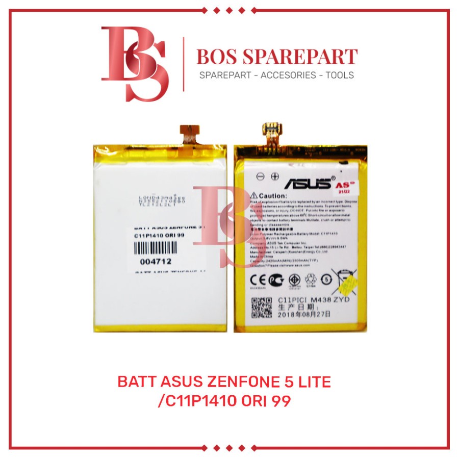 BATTERY ASUS ZENFONE 5 LITE / C11P1410 ORI 99