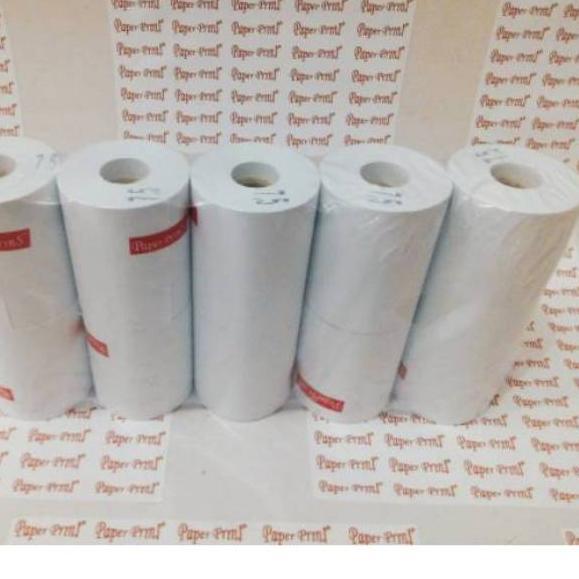 

Best Kertas struk kasir HVS 1ply 75x65 paper prins ~