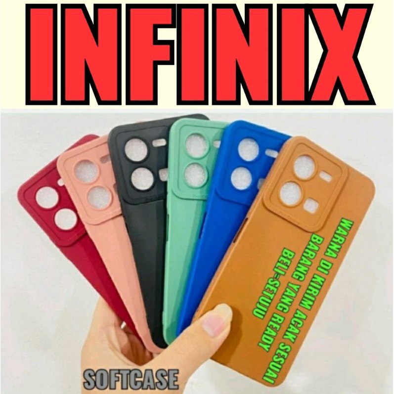 Silikon Sofcase Pro Camera Infinix Smart 5 / Infinix Smart 6 / Infinix Hot 9 / Infinix Hot 9 Play / Infinix Hot 10 Play / Infinix Hot 11 Play / Infinix Hot 12 / Infinix Hot 12 Play