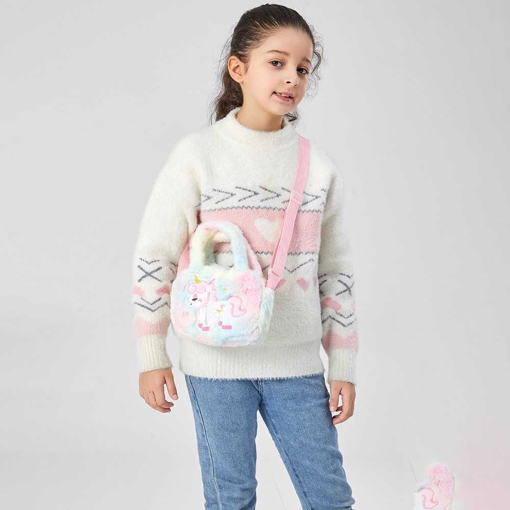 Tas Selempang Anak Import Murah Sling Bag Anak Perempuan Korea Lucu Tas Selempang Unicorn Tas Fashion Unicorn tas jalan jalan anak perempuan kado ulang tahun anak perempuan