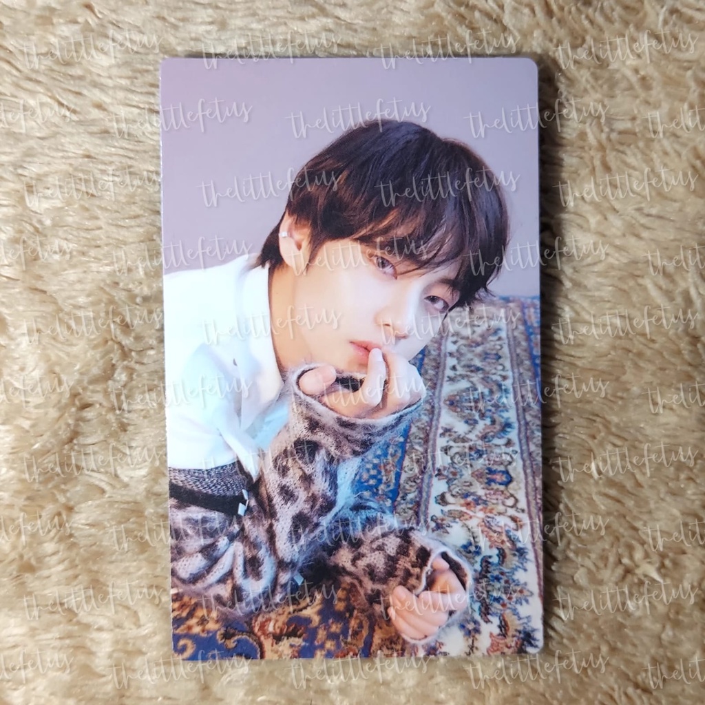 BTS OFFICIAL PHOTOCARD PC ALBUM LOVE YOURSELF TEAR O V TAEHYUNG TAE MAUNG