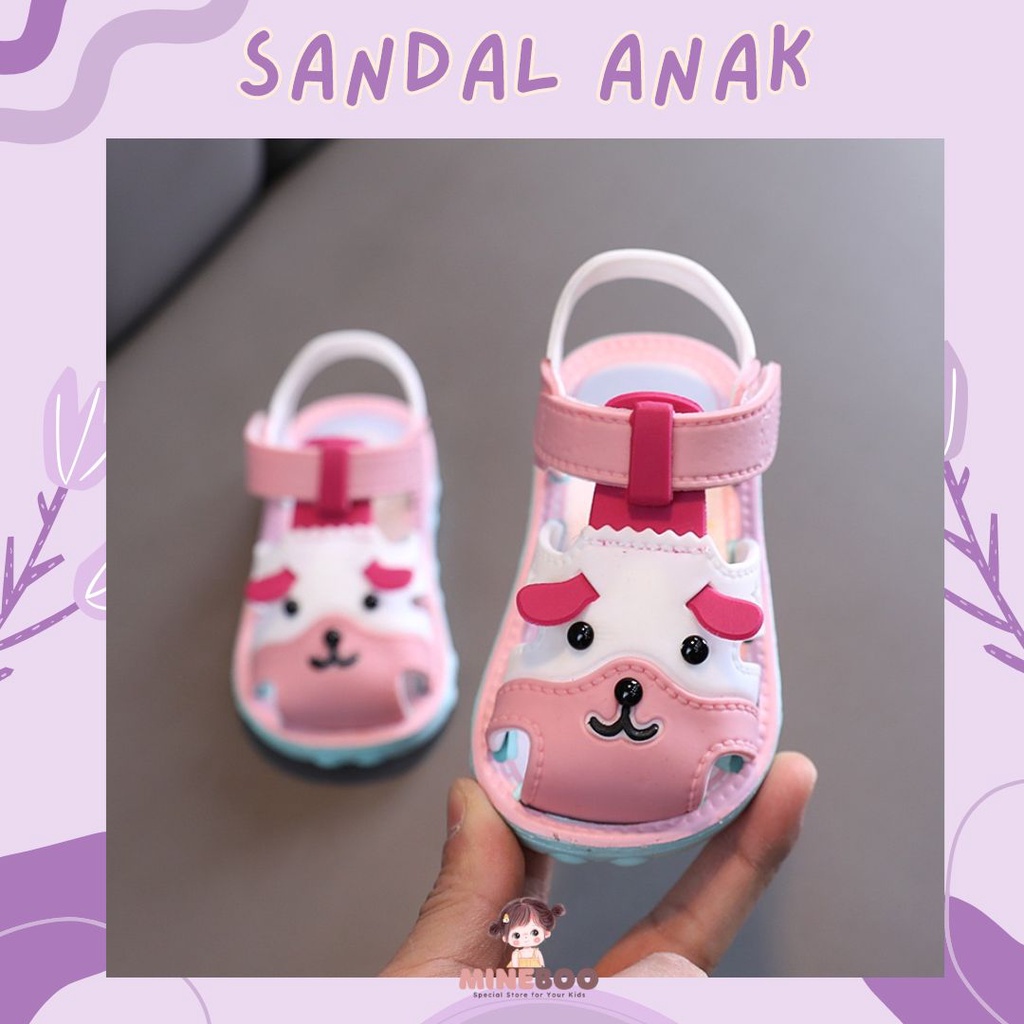 mineboo SEPATU BAYI PUPPY PREWALKER 6-24 BULAN import laki-laki perempuan sandal