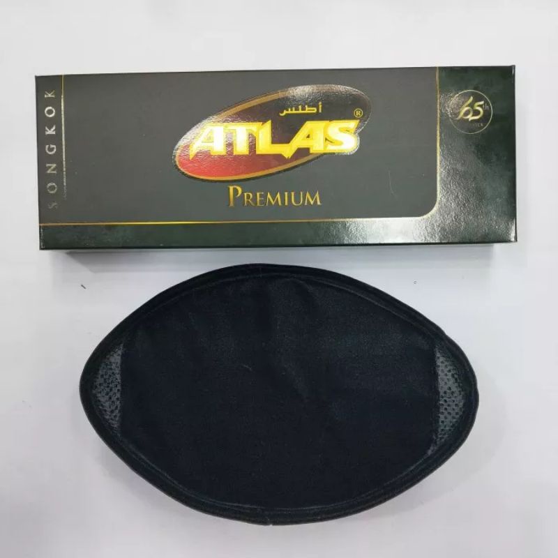 Peci ATLAS Premium HITAM AC original