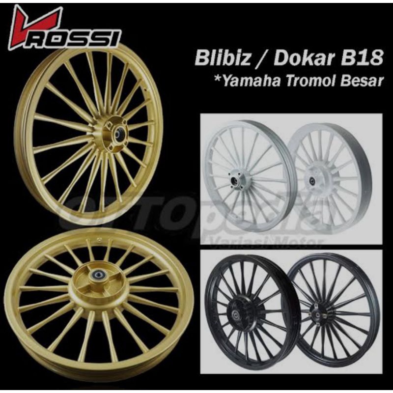 velk veleg velg pelek dokar andong v rosi vrossi ring17 jupiterZ Sprint Swallow FIZR F1ZR JupiterMX 