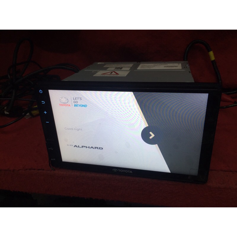 Head unit alphard 2022