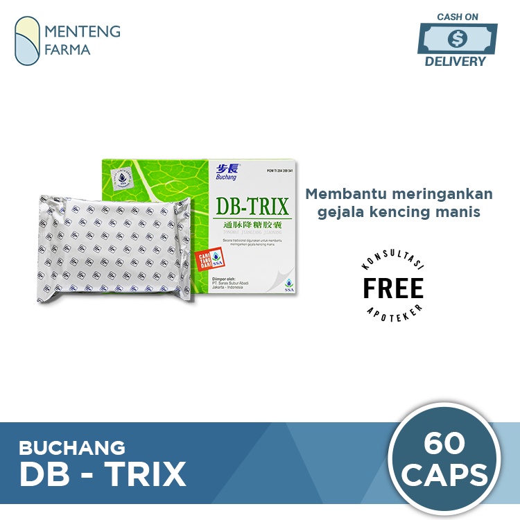 Buchang DBTRIX / Diabetrix / Tongmai Jiangtang / Obat Diabetes