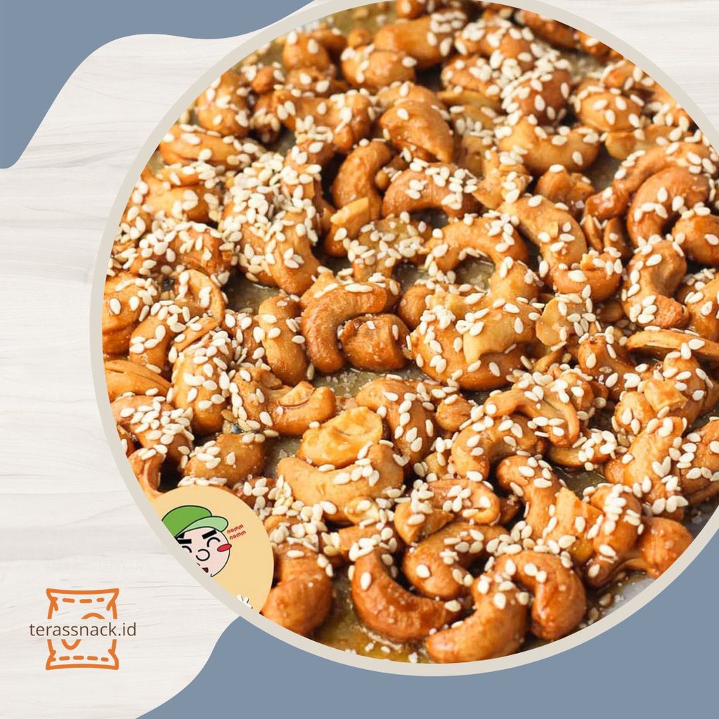 

Kacang Mede Wijen Isi 500 Gram / Cemilan Kacang / Kacang Enak / Kacang Murah