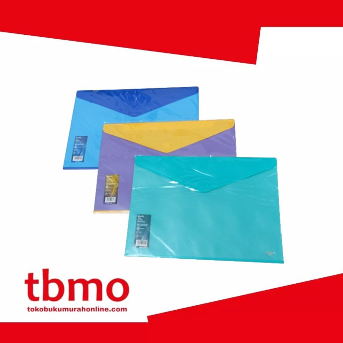 

TBMO BANTEX DURO BICOLOUR PP ENVELOPE FC 3227 / MAP KANCING