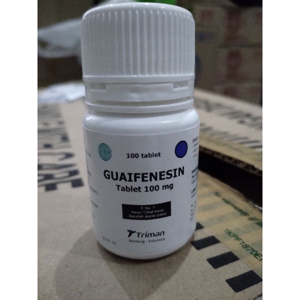 GG / GUAIFENESIN POT